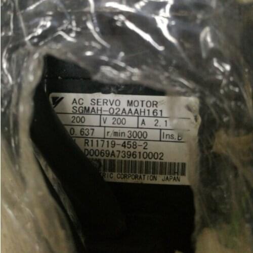 Used Tested Working SGMAH-02AAAH161 AC SERVO MOTOR