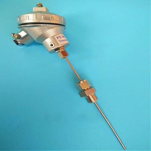 PT100 Platinum thermistor thermocouple/temperature sensor L200~500mm