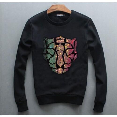 Hoodies Male man and women Hot drill Hip Hop Long Sleeve Hooded Sweatshirt Mens Hoodie Tracksuit Coat Casual Sportswear Hoodi