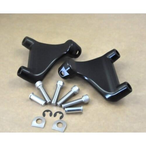 Rear Passenger Foot Pegs Mount Brackets Fit XL883 XL1200 Sportster 2004 2005 2006 2007 2008 2009 2010 2011 2012 2013 XL 883 1200