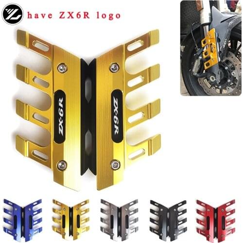 Motorcycle Accessories Front Brake Disc Caliper Protector Cover For KAWASAKI ZX6R ZX-6R ZX 6R 1995-1999 1998 1997 1996