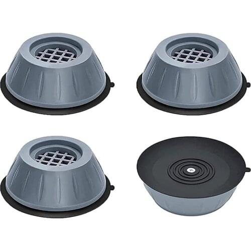 4pcs/lot Anti Vibration Washer Feet Pads Dryer Support Furniture Stabilizer Washing Machine Base Anti-Skid Noise Foot Excellent