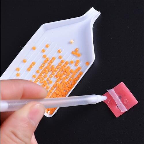 5D Diamond Painting Tools Point Drill Pen Mosaic Rhinestones seperate tray glue set Accessories