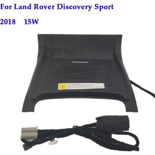 Wireless charger for Land Rover Discovery Sport 2018 QI phone fast charging panel Car Accessories 15w charge 2018 wireless
