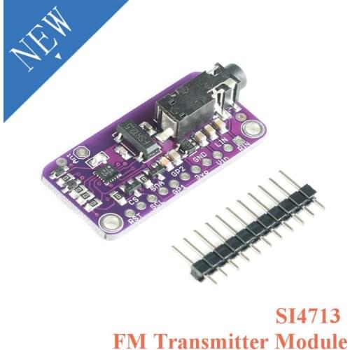 DC 3-5V Stereo FM Transmitter Module SI4713 Digital Wireless Radio MCU Module For Electronic DIY LED Micro Controller CJMCU-4713