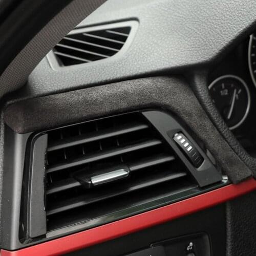 Car Interior Decorative Dashboard Panel Suede Trim Cover Stickers Decals Decoration For F Series Auto Styling Accessories 2021