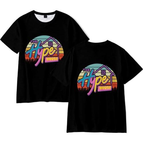 The Hype House 3D T Shirt Fashion Men and Women T-shirt Short Sleeve Unisex Charli D'Amelio Funny Tshirts Tops & Tees Streetwear
