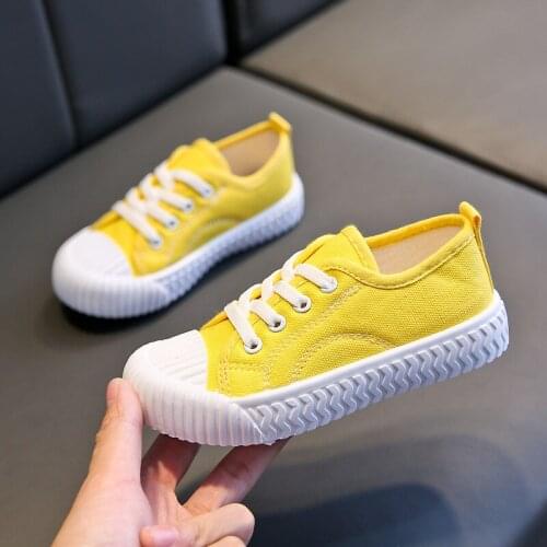 Chidren Yellow Red White Jazz Hip hop Dance Canvas Shoes For Boys Girls Casual Sports Shoes Sneakers New 8 9 10 12 14 Years old