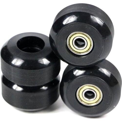 62 * 32mm skateboard wheel, high elastic action wheel, Pu rubber wheel, street brushing wheel, 4 bearing accessories, antiskid