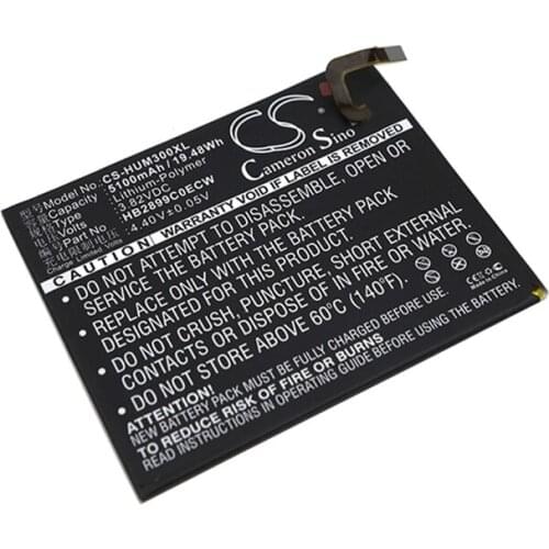 Brand new HB2899C0ECW replacement battery for Huawei Mediapad M3 TD-LTE BTV-DL09 BTV-W09