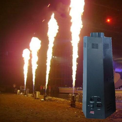 200W DMX fuego Spray llama de efecto lanzador DJ etapa proyector máquina fiesta