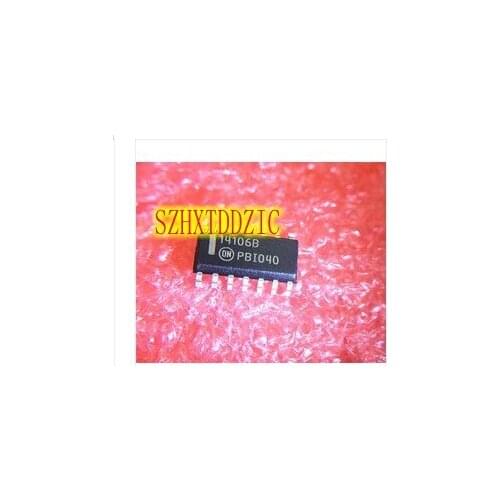 2pcs/lot 14106B 14106BG MC14106BDR SOP14 3.9MM [SMD]