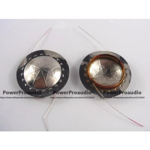 2pcs VC 25.5mm 25.4mm 1inch Replacement Titanium diaphragm voice coil 8 ohm