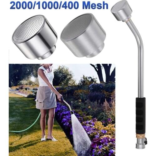 400/1000/2000 Mesh Handheld Nursery Nozzle Seedlings Nozzle Vegetable Lawn Garden Watering Wand Sprinkler Watering Tool