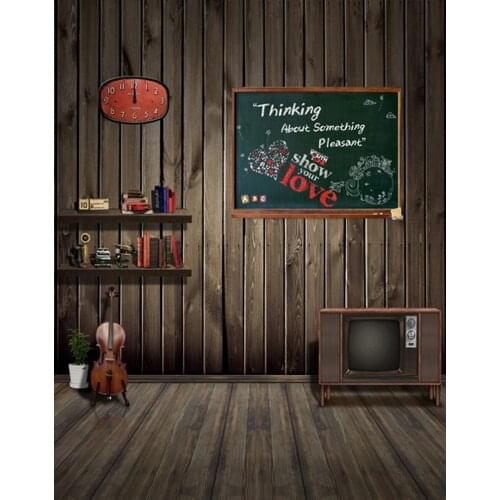 5x7ft Wooden House Floor TV Photography Backdrops Photo Props Studio Background
