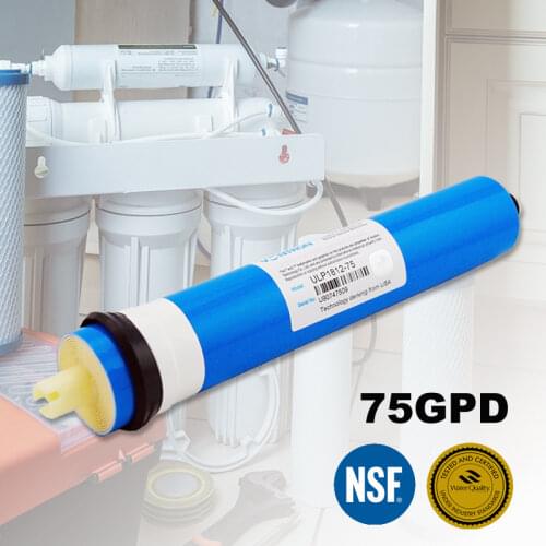 75 gpd RO Membrane ULP1812-75 Reverse Osmosis Membrane for Water Filter