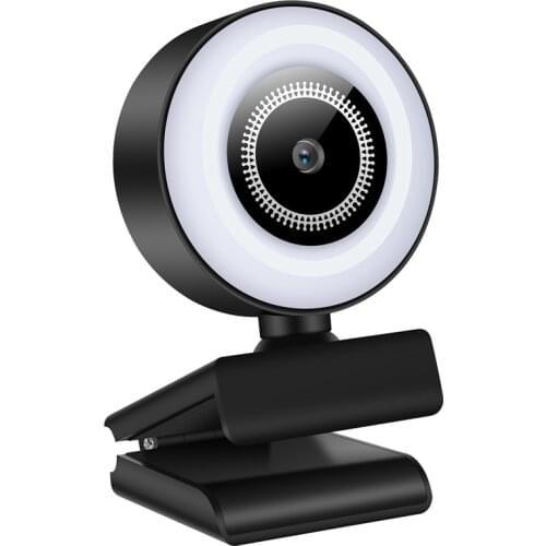 A40 Fill Light Camera Mini Portable 1080P HD Auto Focus Webcast Fill Light USB Computer Camera