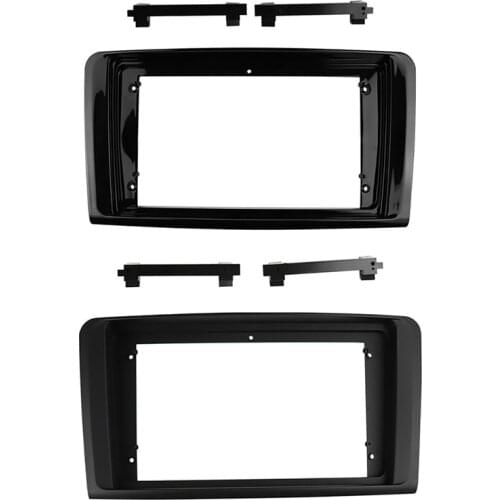 9 Inch Car Radio Fascias for 06-10 Benz ML W164 Dashboard Installation Trim Kit Frame Stereo Panel GPS Player Bezel