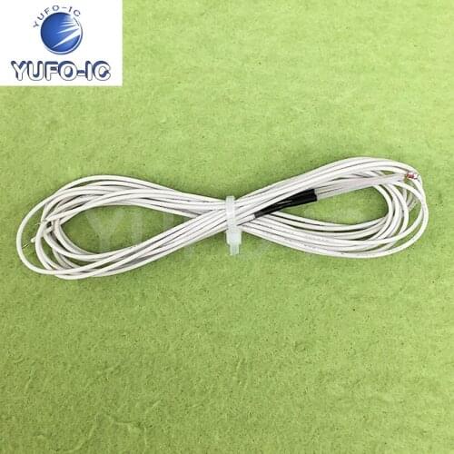 Free Ship 5pcs 3D Printer Ntc100k 1% 3950 Single-Ended Glass-Sealed Thermal Electronic Resistance Temperature Sensor