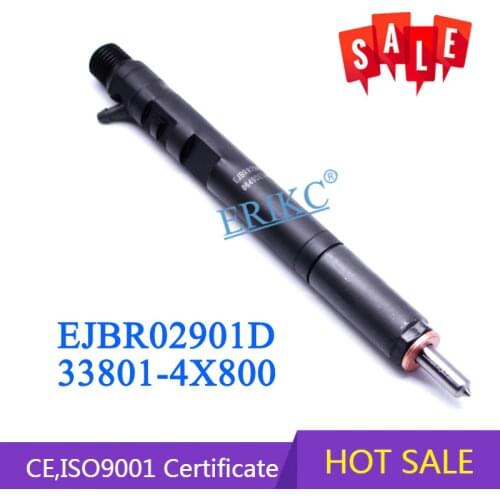 ERIKC EJBR02901D 33801-4X800 Diesel Common Rail Injector EJBR0 2901D Fuel Nozzle EJB R02901D For KIA HYUNDAI Terracan 2.9 CRDi