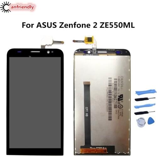 For ASUS Zenfone 2 ZE550ML LCD Display+Touch Screen Repair Digitizer Assembly Phone Replacement Panel For Asus ZE550ML lcds new