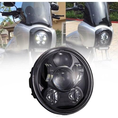 Motorcycle 5-3/4 5.75 LED Headlight for 883, sportster, triple, low rider, wide glide Headlamp Projector Driving Light