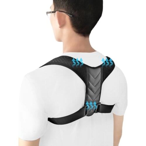 Back Posture Corrector Belt Adjustable Clavicle Spine Back Shoulder Lumbar Posture Correction