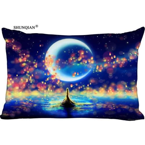 New The Moon Pillow Case Custom Wedding Pillowcase Cover Cases Gift Zippered Rectangle Pillow Case