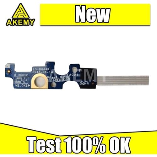 New For Dell Inspiron 15 3558 5551 5555 5558 5559 Power Button Board 94MFG LS-B844P / 1 Year Warranty