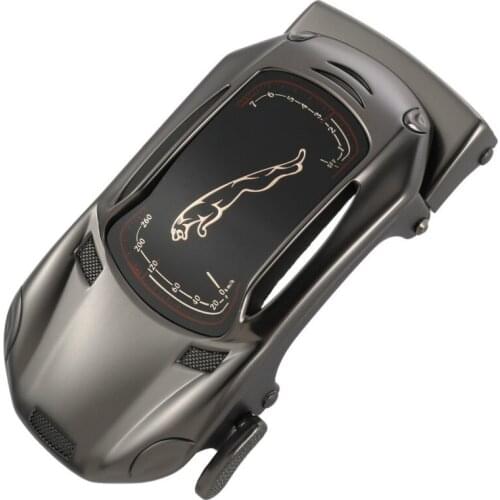 New Mens Business Alloy Automatic Buckle Unique Men Plaque Belt Buckles for 3.5cm Ratchet Men Apparel Accessories LY136-23526