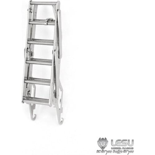 Metal Ladder Upgraded for 1/14 LESU TAMIYA RC 6x6 8x8 Car Hopper Dumper Truck DIY Model
