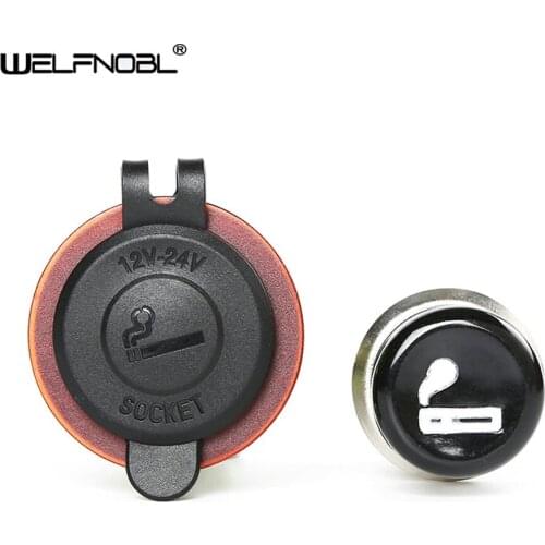 Female Cigarette Lighter Adapter Power Plug Plastic 12-24V Power Socket Car Cigarette Lighter Motorcycle Car Truck accessories