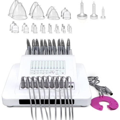 Frequency Conversion Microcurrent Muscle Stimulation Vacuum Therapy Breast Enlargement Machine