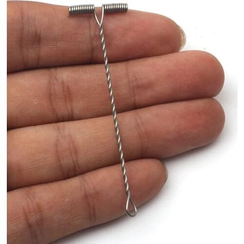 Rompin 10Pcs/lot Lure Balance use For Steel wire Fishing line cross DIY 6/8/10/12cm T-shape Fishing Accessories 3 way Connector
