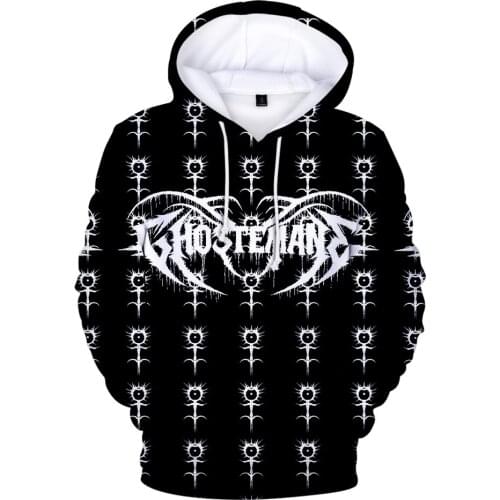 Ghostemane 3D Hoodie Men Sweatshirt Funny Women Fashion Hip Hop Hoodies Pullover Streetwear Autumn Tops 3D Boys Girls Hoodies