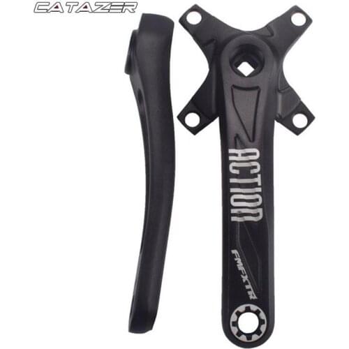 Bicycle Crank Aluminum Alloy Bicycle Chain Ring MTB Mountain Road Bike Speed Crank Arm Crankset Cycling Repair Part 170mm