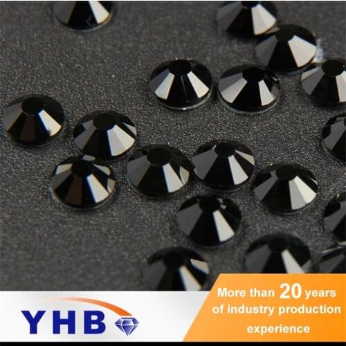 YHB102Crystal Flatback Hotfix Crystal Rhinestone Authentic Hotfix Rhinestones For Shoes Bags Nails Fabric Garment Decoration Diy