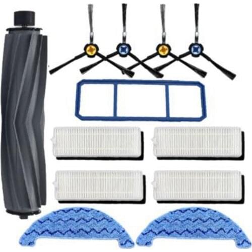 Main Brush Side Brush Primary Dust Filter for Chuwi Ilife A7 A9S Vacuum Cleaner Parts Replacement Filter Mop Cloth