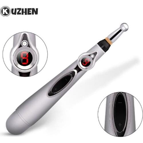 1Pc Health Care Electronic Acupuncture Pen Massager Magnet Therapy Instrument Meridian Energy Pen Electric Meridians Pain Relief