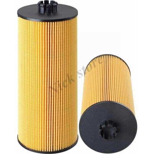 2 Pcs Oil Filter 51055040096 E161HD28 080V05504-6096 P550451 HU947/2x For MAN Diesel Filter