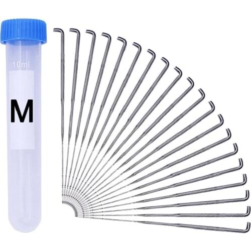 20 Pcs Felting Needles, Needle Felting Starter Kit, DIY Felting Kit, Beginners Needle Felting Kit, Needle Felting Tools (No. M)