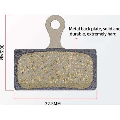 For XTR XT SLX DEORE Disc Brake Pads Resin Heat Dissipation Brake Block Hydraulic Disc Brake