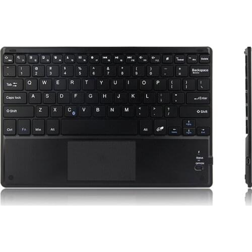 HUWEI Russian English 8 9 8.0 10 10.1 inch Tablet PC Keyboard With Touch Mouse Bluetooth Keyboard For Android, Windows, iOS