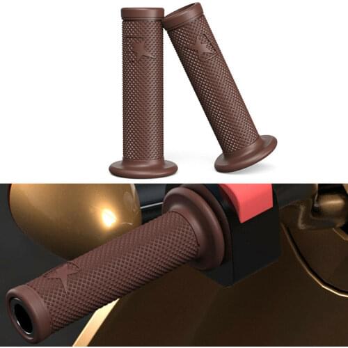 Motorcycle Motocross ATV-Bike Retro Handlebar Glue Grips Handle Bar Hand Gel Protector Cover