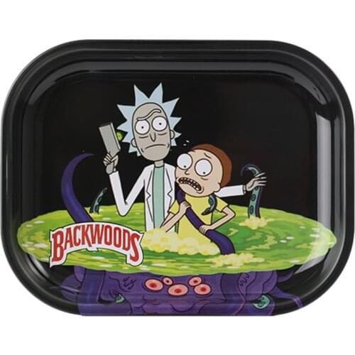 Cartoon Rolling Tray 18*14cm Herbal Smoke Tobacco Accessories Gift for Men Weed Storage Smoke Accesoires Gadgets for Men