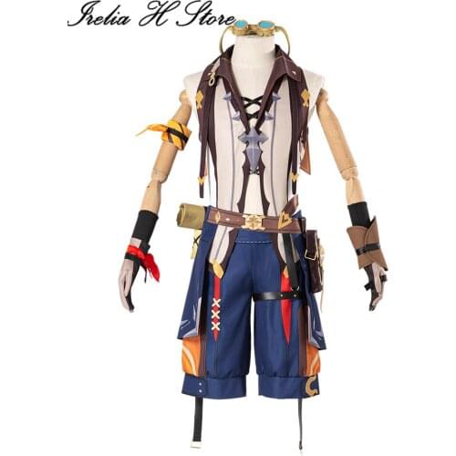 Irelia H Store Genshin Impact Bennett Cosplay Costume Halloweem Costumes for man