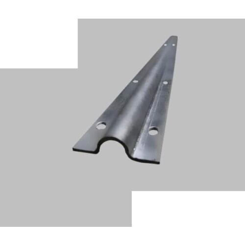 Galvanized steel sliding gate door track rail 4m per pack