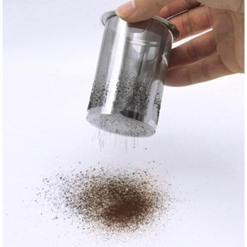 Transparent Coffee Sifter 304 Stainless Steel Single Product Grinder Powder Receiver Fragrance Cup Fine Powder Sifter Powder Can