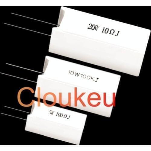 RX27 SQM 5W 10W 5% Vertical Cement resistance 15K 20K 22K 27K 30K 33K 39K 47K 50K 51K 56K 68K 100K 150K 200K ohm