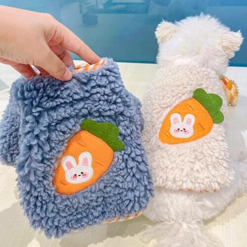 Thickening Soft Dog Winter Pullover Clothes Fashion Pet Sweater Non-shrink for Outdoor